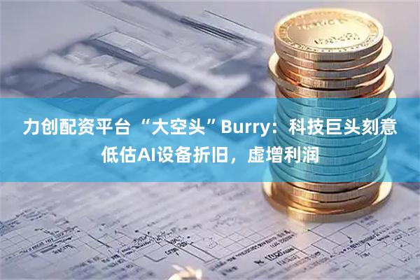 力创配资平台 “大空头”Burry：科技巨头刻意低估AI设备折旧，虚增利润
