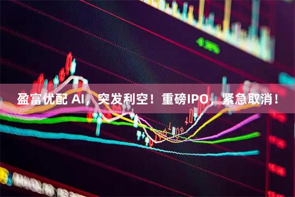 盈富优配 AI，突发利空！重磅IPO，紧急取消！
